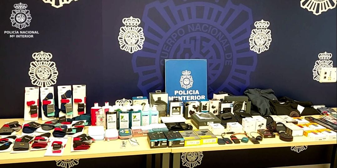 Artículos intervenidos