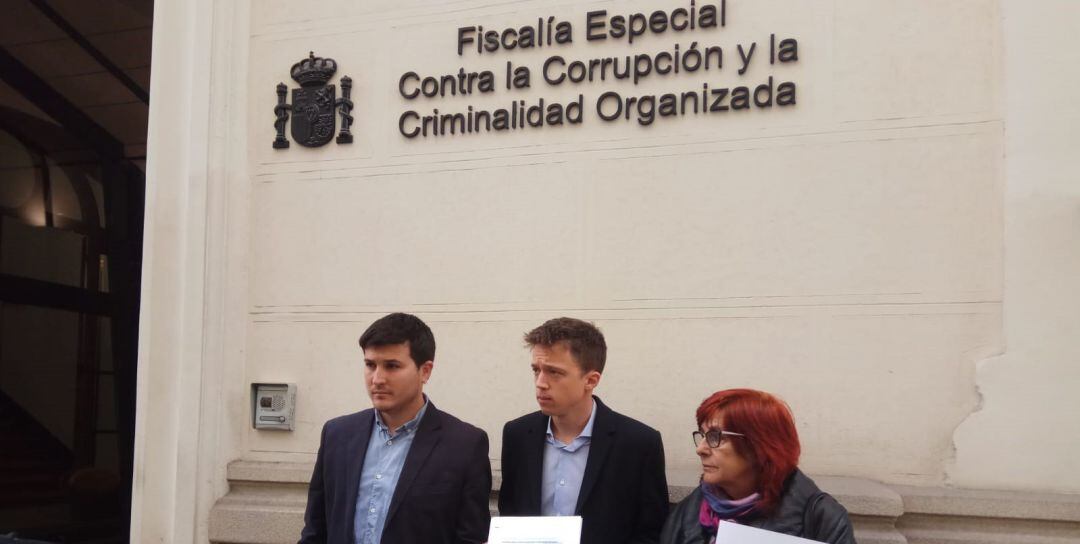 Errejón lleva a Fiscalía el informe de la Cámara de Cuentas de Gürtel y Púnica p