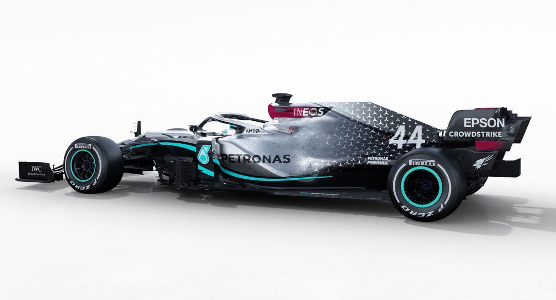 El monoplaza de Mercedes para el Mundial de Fórmula 1 2020.