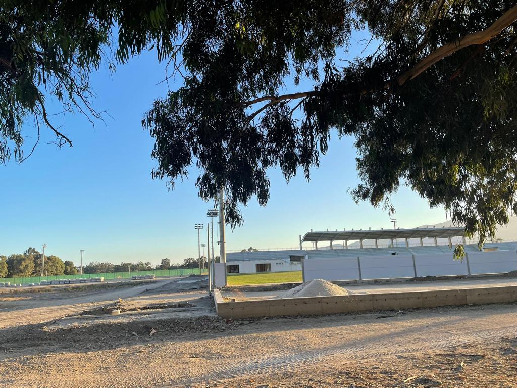 Instalaciones de la nueva ciudad deportiva del Málaga CF