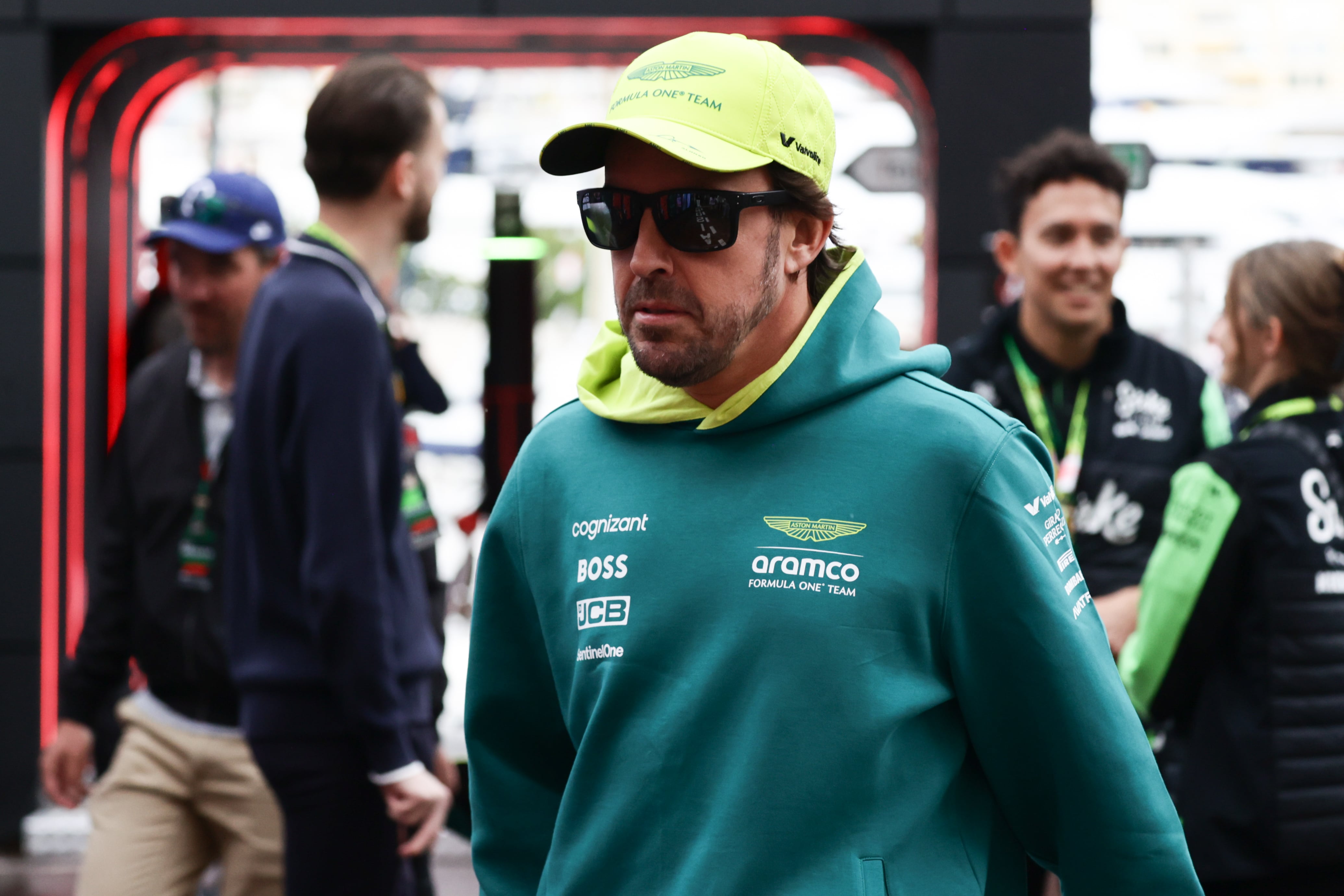 Fernando Alonso de Aston Martin (Photo by Jakub Porzycki/NurPhoto via Getty Images)