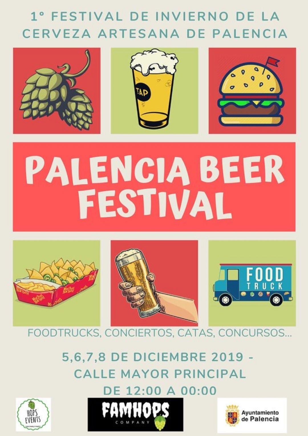 La Asociación de Empresarios de Hoselería de Palencia molesta con el Ayutamiento por permitir un festival de la cerveza en la capital en el Puente de la Inmaculada, en plena Calle Mayor