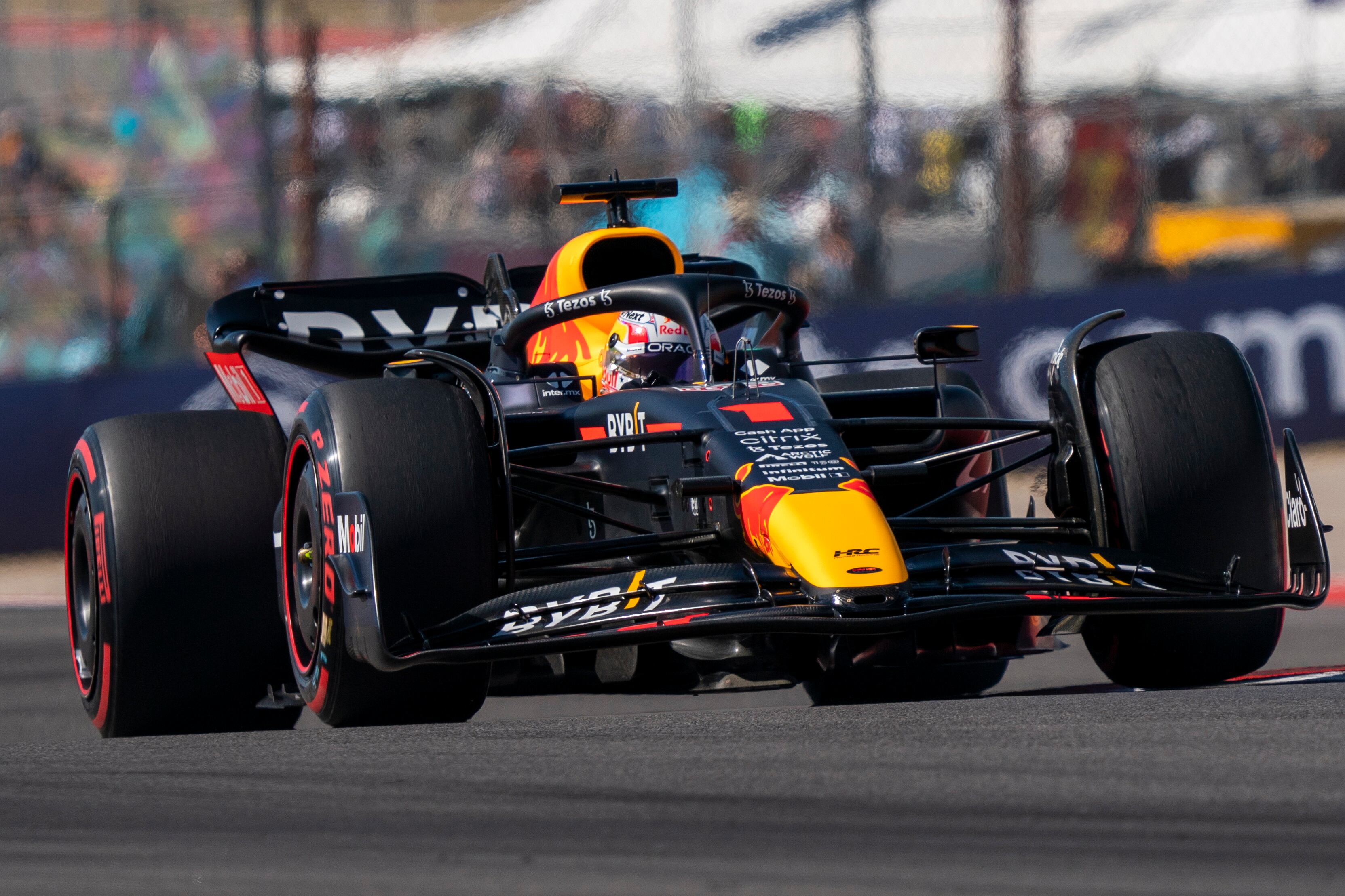 Max Verstappen en la clasificación del GP de los Estados Unidos