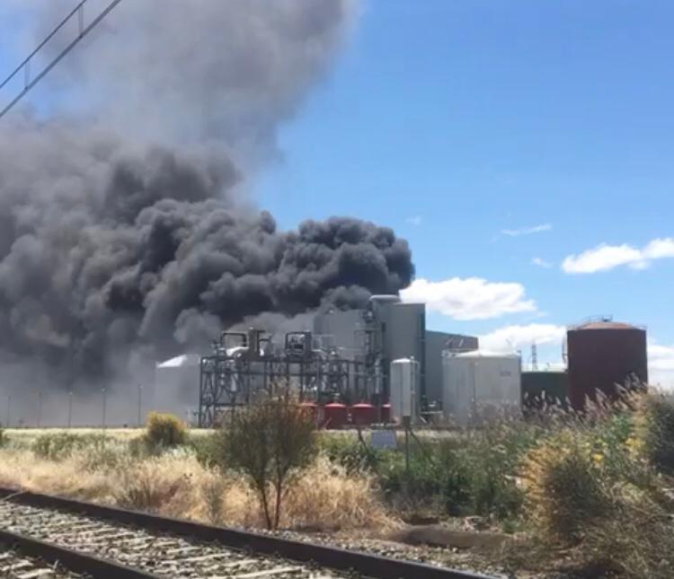 Explosión en la planta de biodiésel de Calahorra