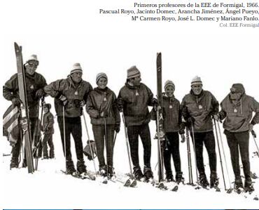 Primeros profesores de la EEEF