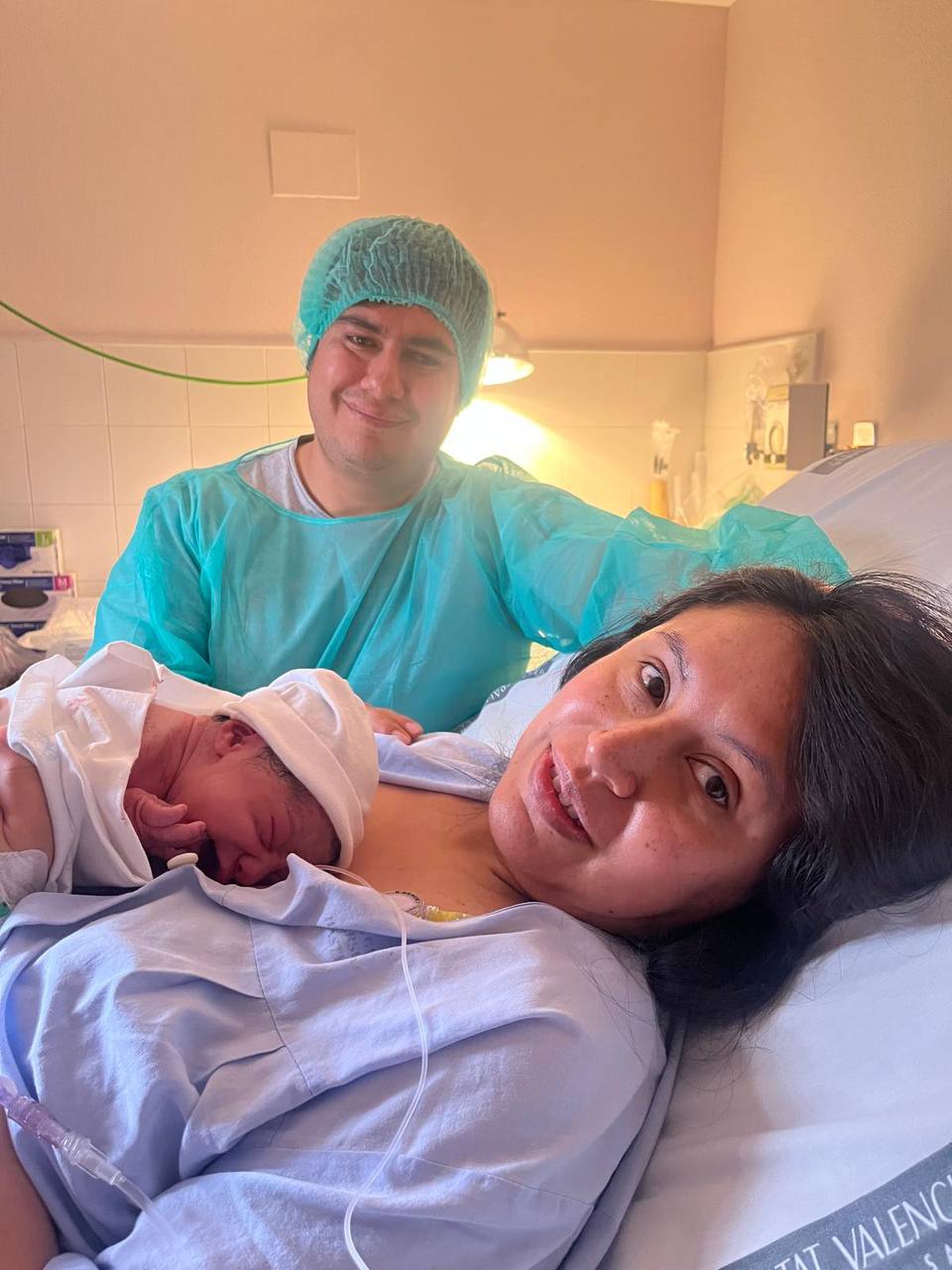 Eleanor Sofía, la primera bebé nacida en la Comunitat Valenciana en 2026