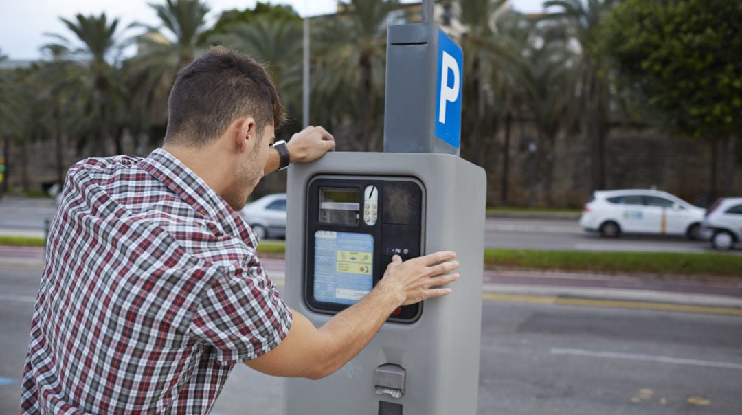 Parquímetro en Murcia