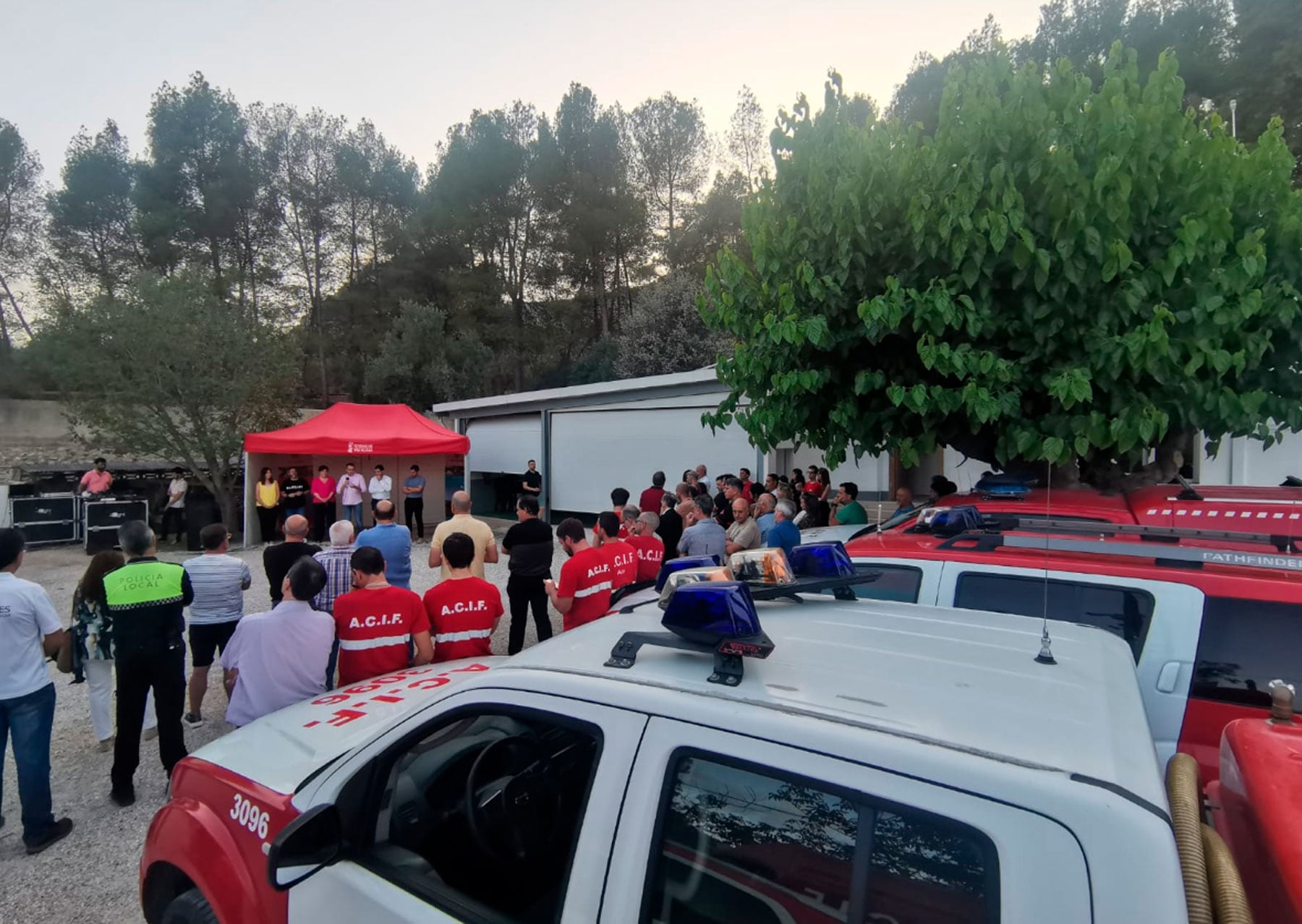 El acto de presentación de la campaña contra incendios ha vuelto a tener lugar en la sede de ACIF Alcoi en el Camí Trencacaps, 4