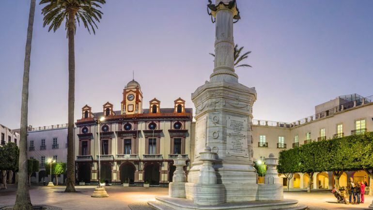 Motivo temático Plaza Constitución.