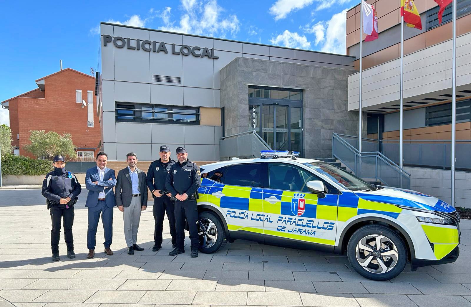 La Policía Local de Paracuellos incorpora un coche patrulla 4x4 para acceder a las zonas de campo