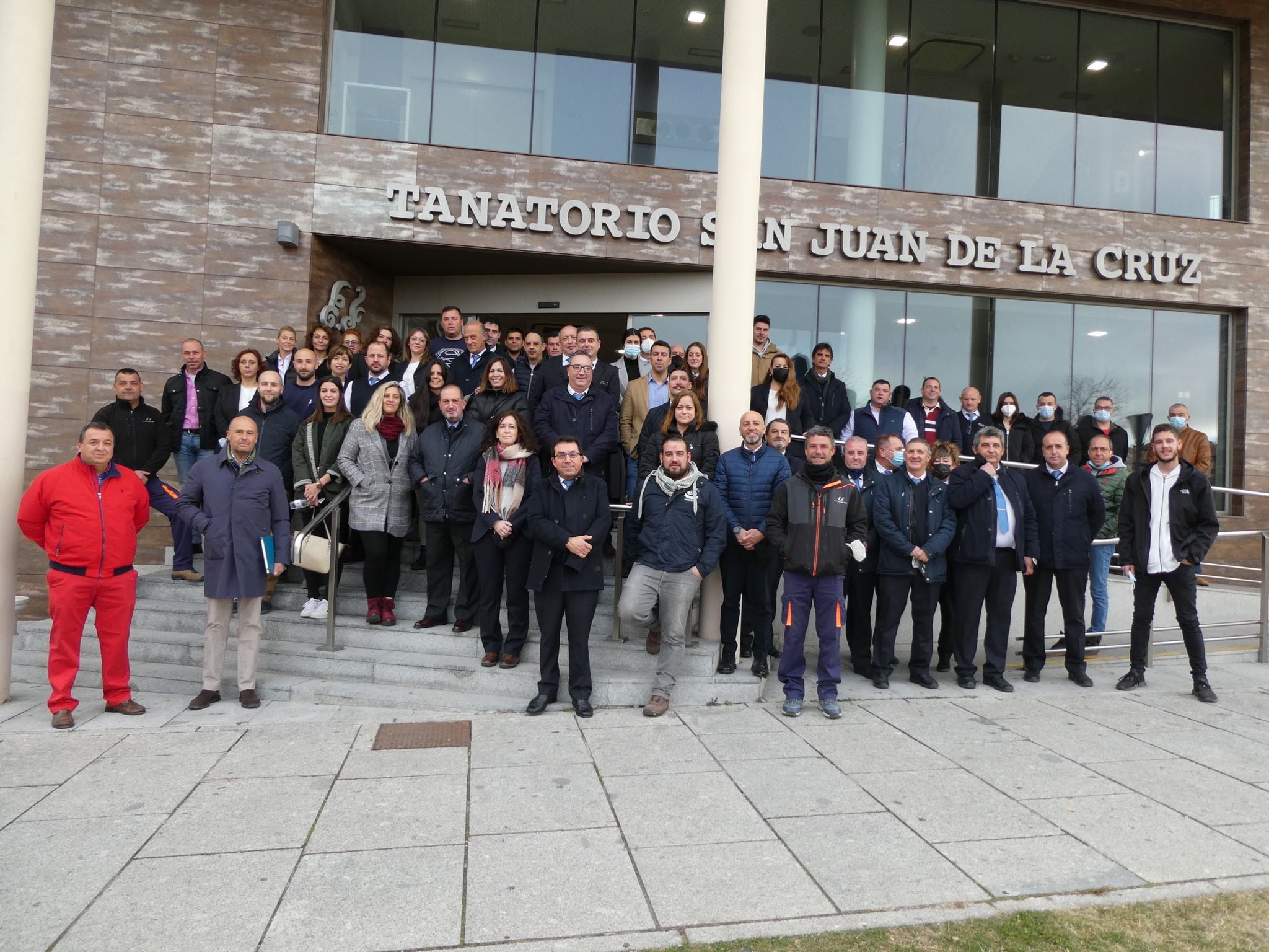 Empleados de la Agencia Funeraria Santa Teresa