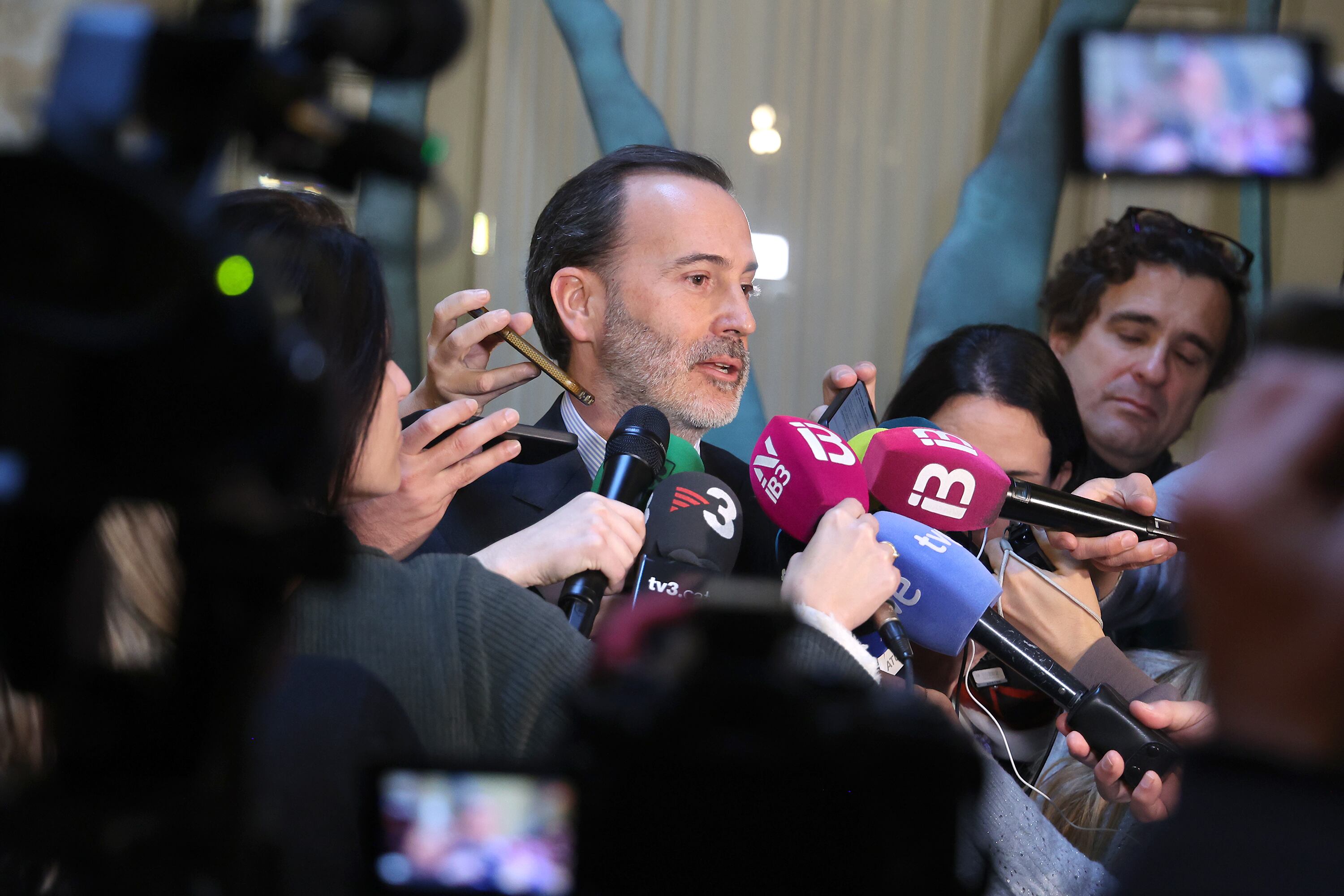 El president del Parlament, Gabriel Le Senne