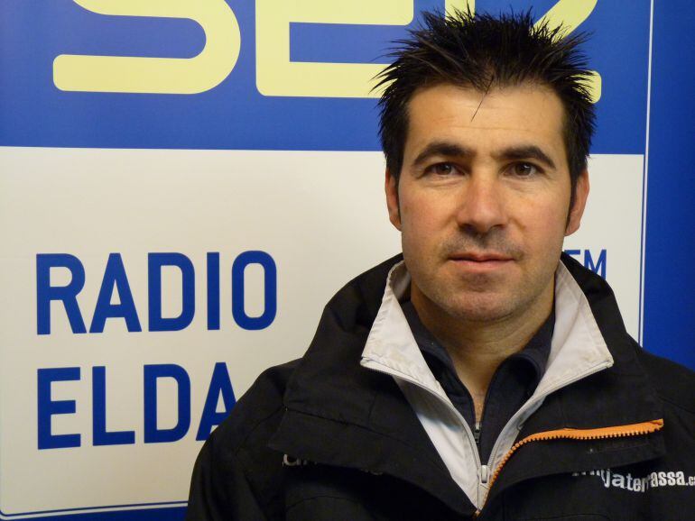 Joaquín Alcaina, presidente del Club Atletismo Elda