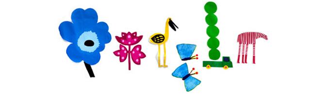 El primer día de la primavera es el motivo escogido este martes por Google para su doodle, con un diseño de Marimekko. La primavera astronómica llegará este martes 20 de marzo a las 06.14 horas