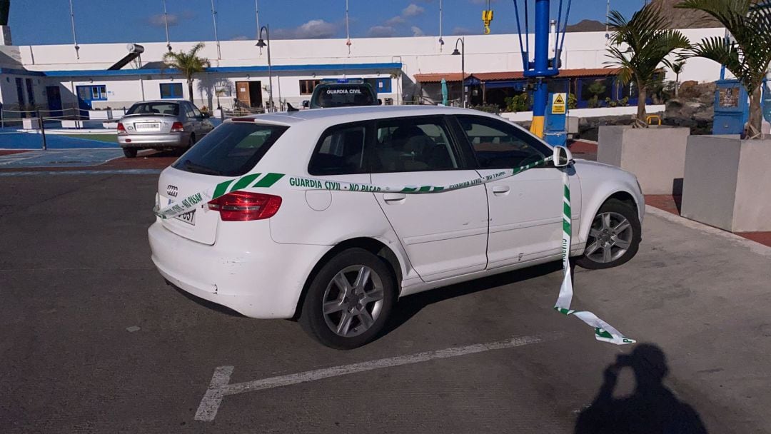 El coche de Gimeno ha sido localizado y precintado en el muelle. 