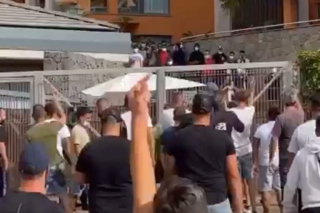 Captura de imagen de un video en Arguineguín