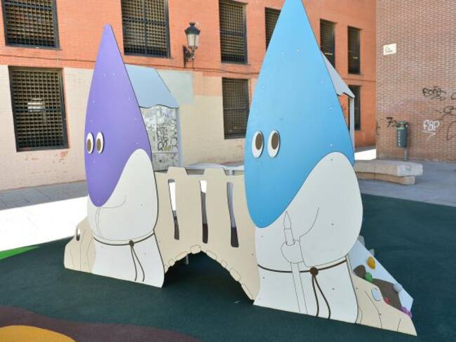 La zona de Nazarenos ocupa una de las partes del parque infantil de Málaga