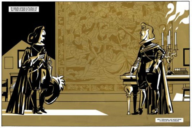 Cómic &#039;Las Meninas&#039;, de Santiago García y Javier Olivares