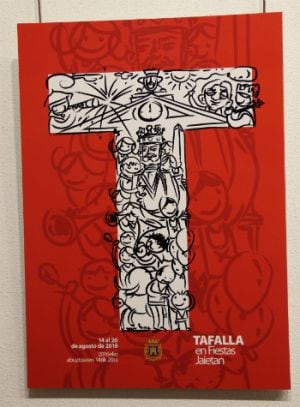 &quot;T&quot; de Tafalla en fiestas, cartel ganador