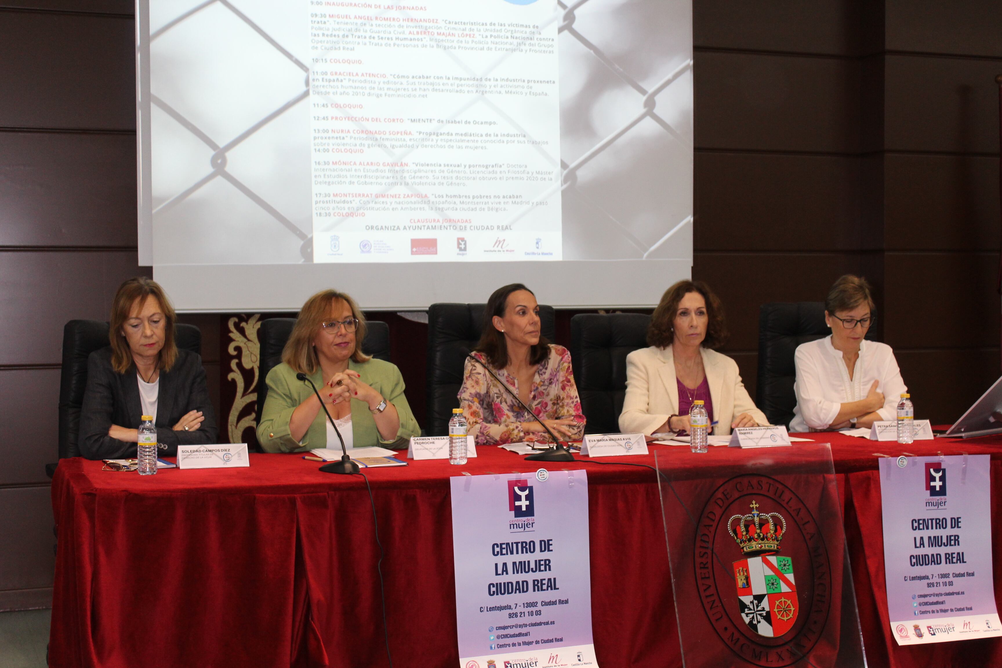 Representantes de las distintas administraciones han participado en las IV Jornadas sobre prostitución y trata organizadas por el Ayuntamiento de Ciudad Real