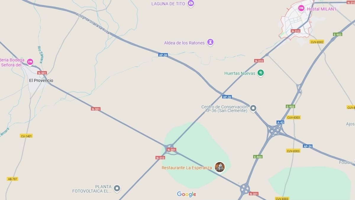 Fallece una persona en un accidente de tráfico en San Clemente