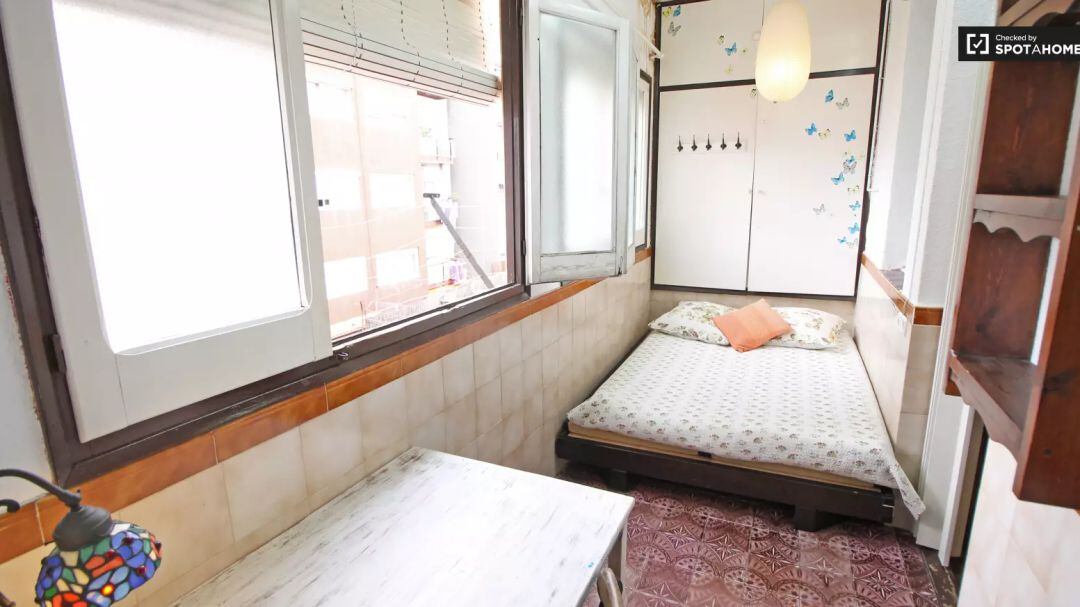 Galeria acondicionada com a habitació