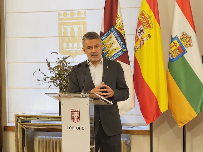 Conrado Escobar, alcalde de Logroño