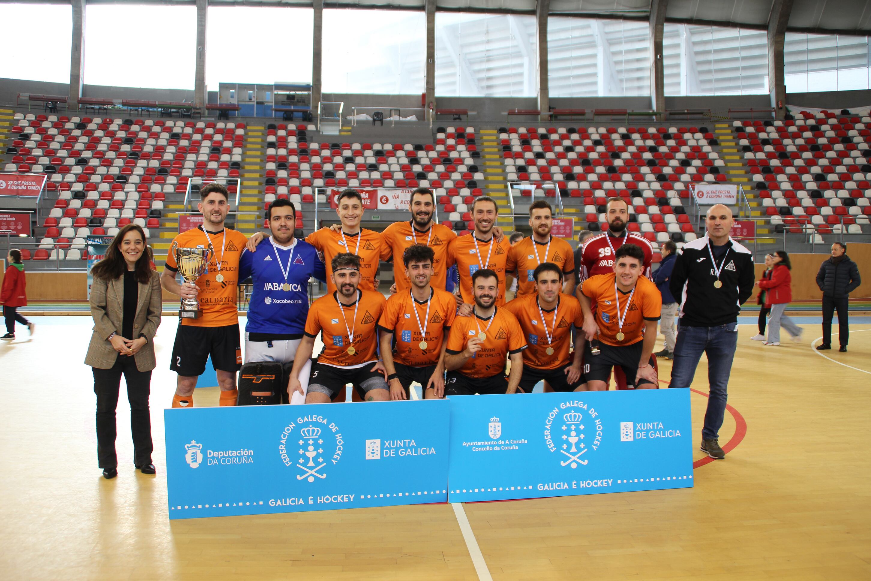 Club Hockey Barrocás campeón gallego