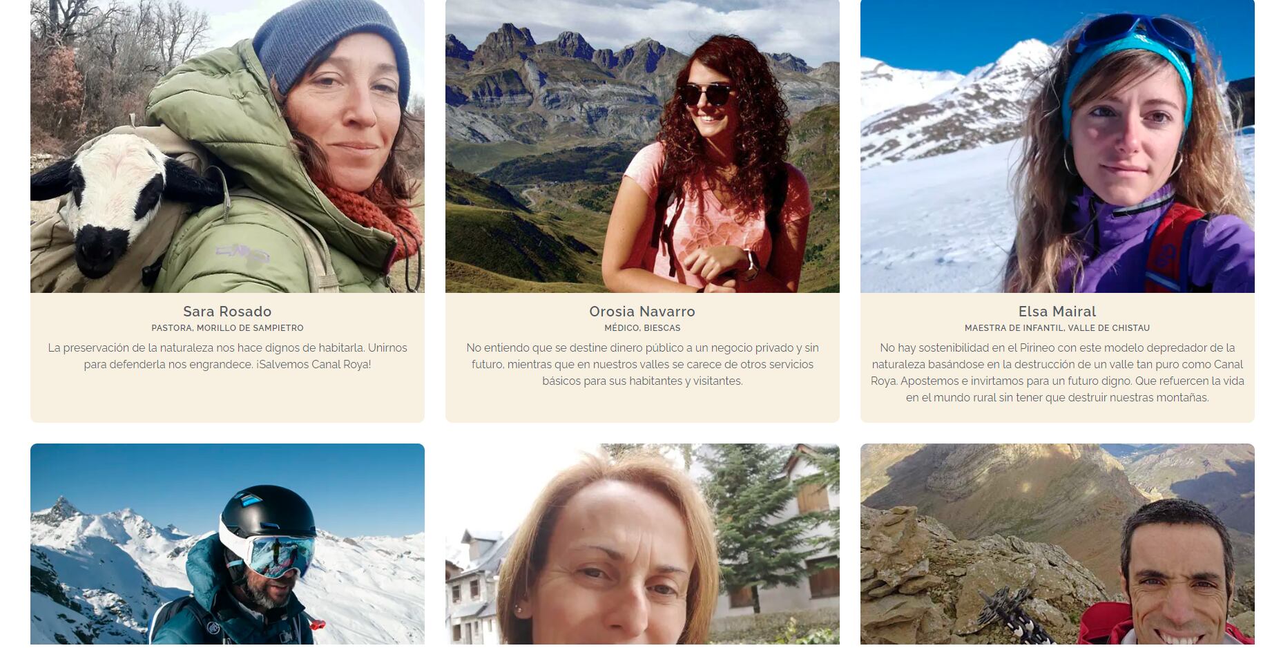 La iniciativa surge en contra del proyecto para unir mediante una telecabina las estaciones de Astún y Formigal por Canal Roya