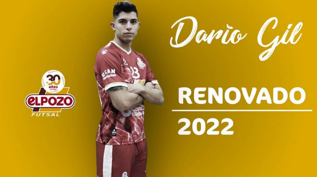 Cartel de renovación de Darío