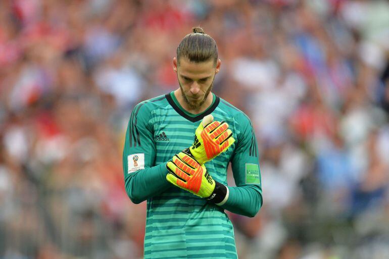 David De Gea e la tanda de penaltis en el partido contra Rusia 