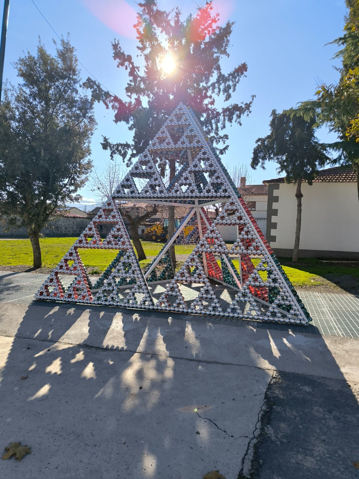 Tetraedro en Padiernos