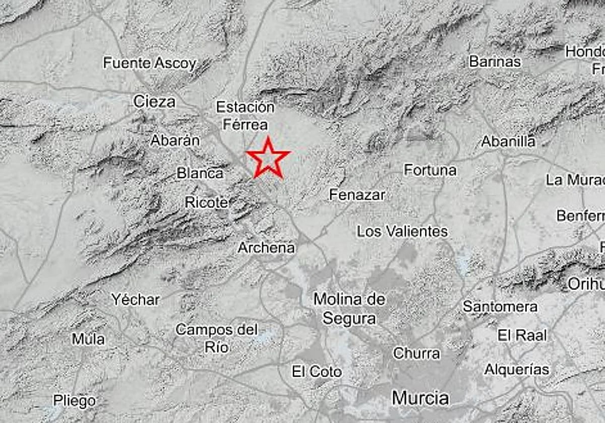 Seísmos en la Región de Murcia