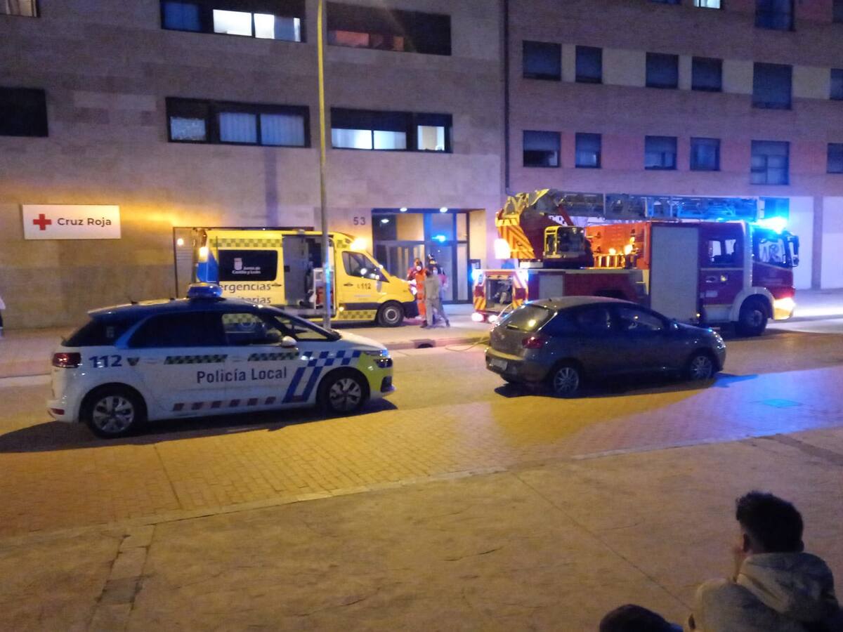 Incendio sobre ruedas