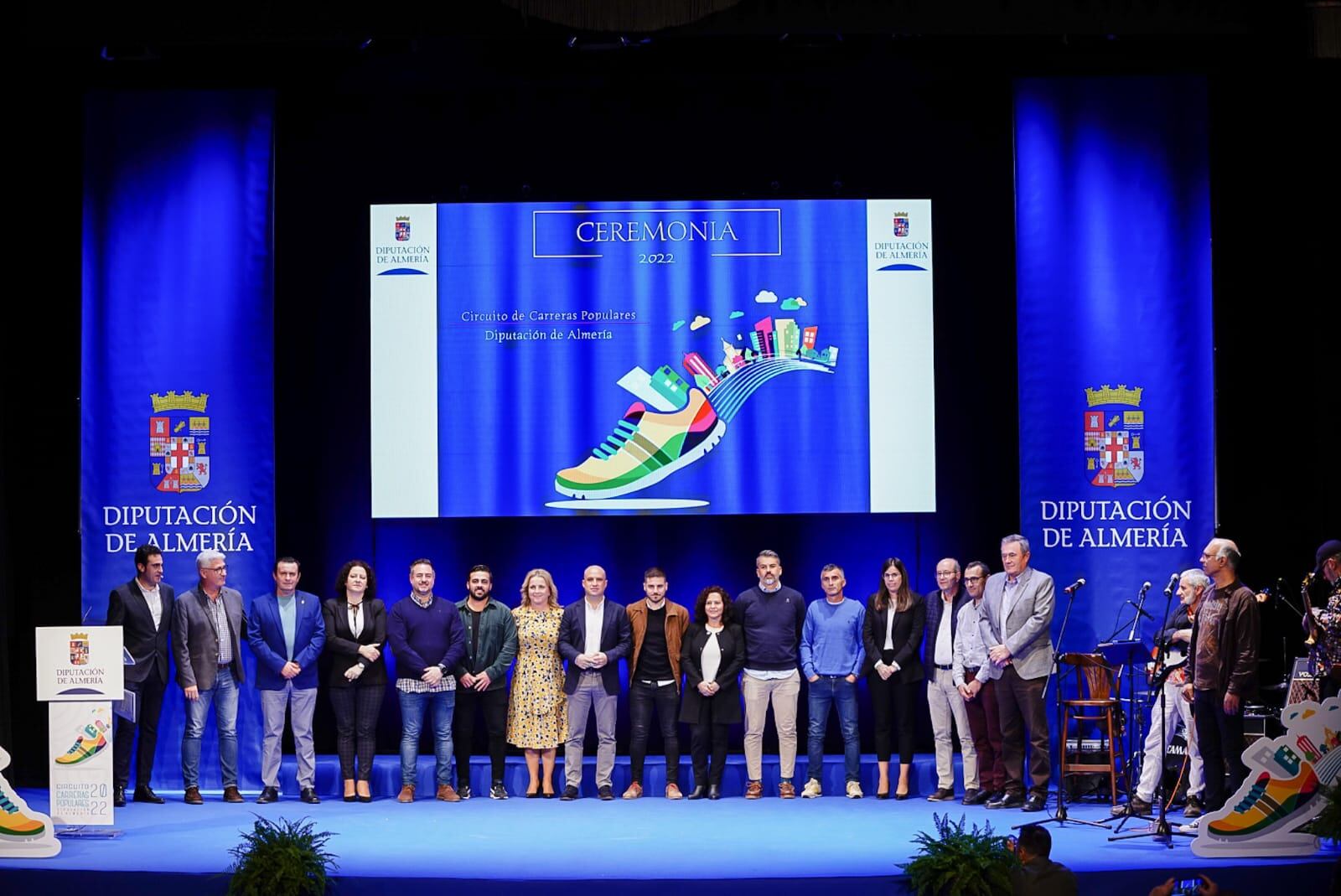 La Diputación de Almería premia a sus campeones.