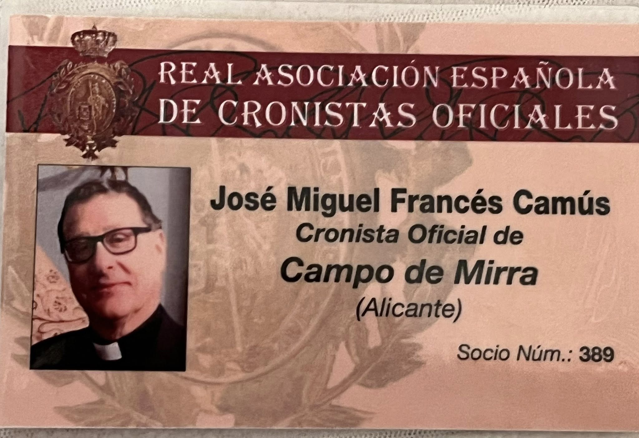 Documento que acredita el nombramiento