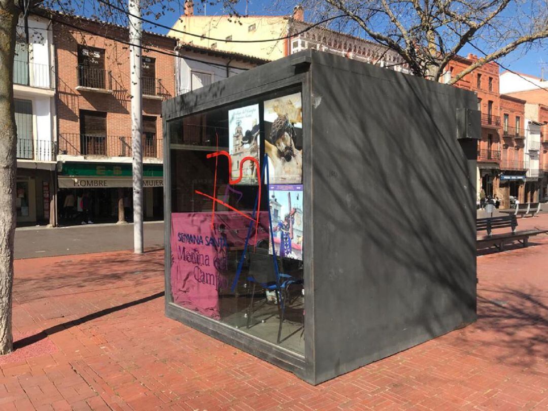 El punto de información sobre Semana Santa en la Plaza Mayor permanecerá cerrado