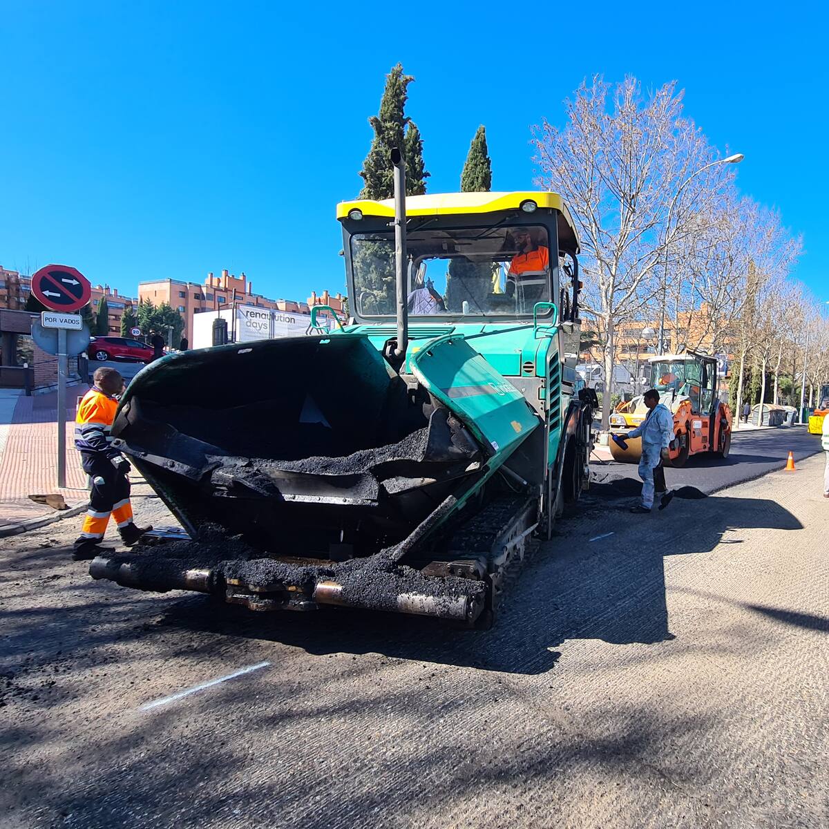Comienza la segunda fase de la Operación Asfalto en Alcobendas con el arreglo de 20 calles