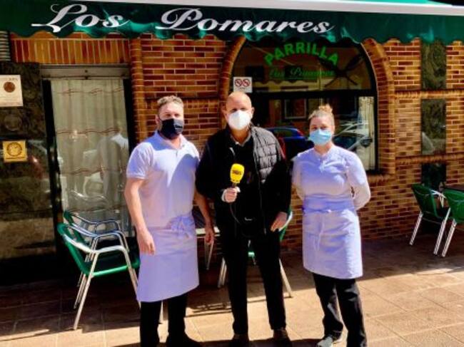 Manfredo Álvarez en Los Pomares.