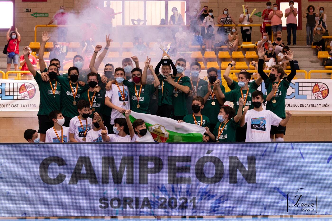Elche Salesianos, campeón de la pasada edición celebrada en Soria.