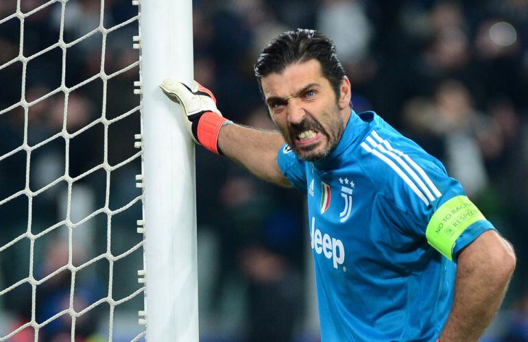 El portero de Italia y de la Juventus Gianluigi Buffon.