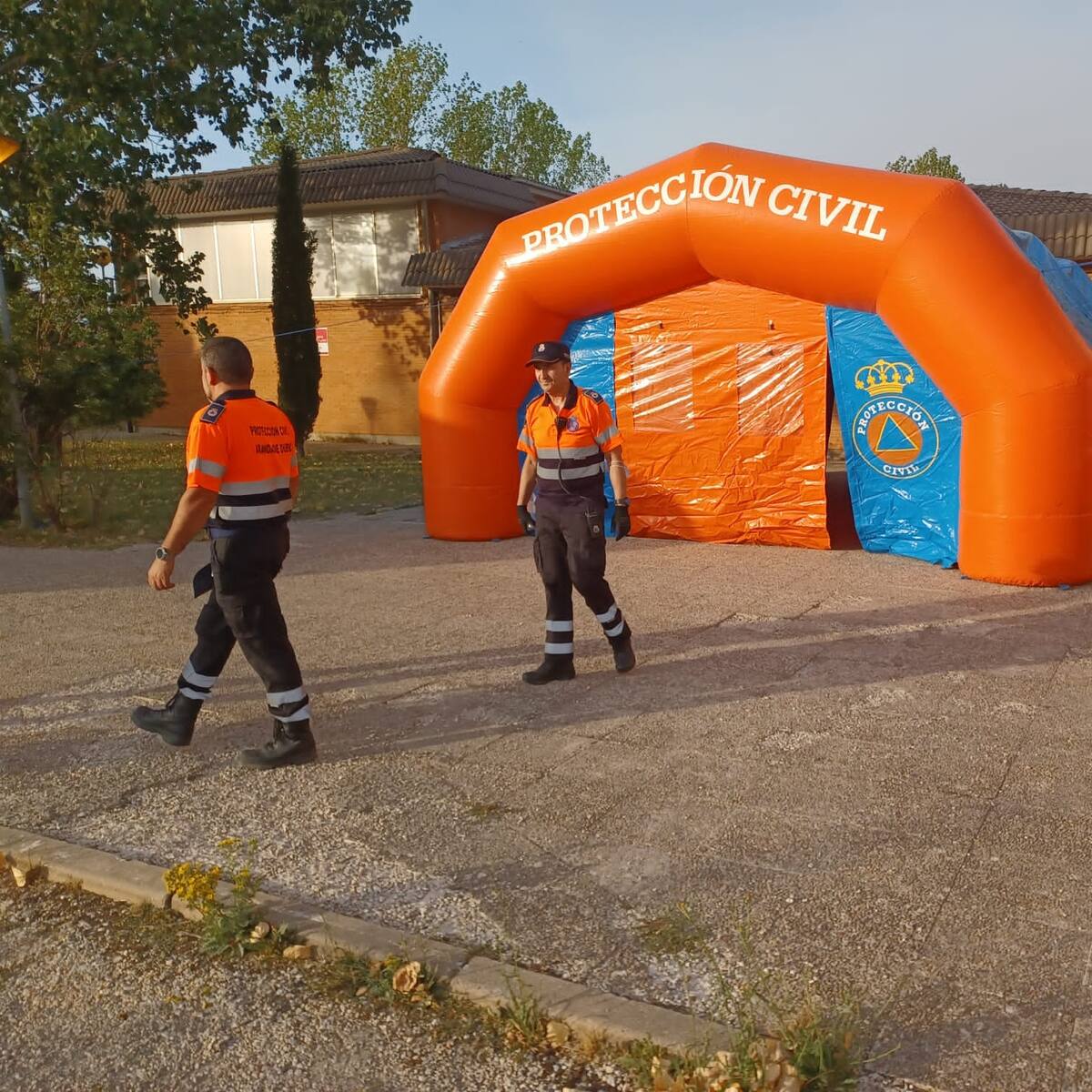 Preparados para salir en media hora