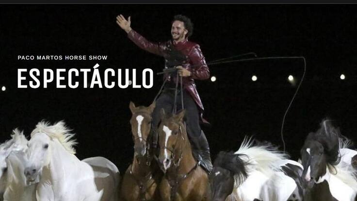 El espectáculo ecuestre ‘Paco Martos Horse Show’ hace su parada en Jódar el próximo martes 2 de septiembre, a beneficio de la Asociación Contra el Cáncer