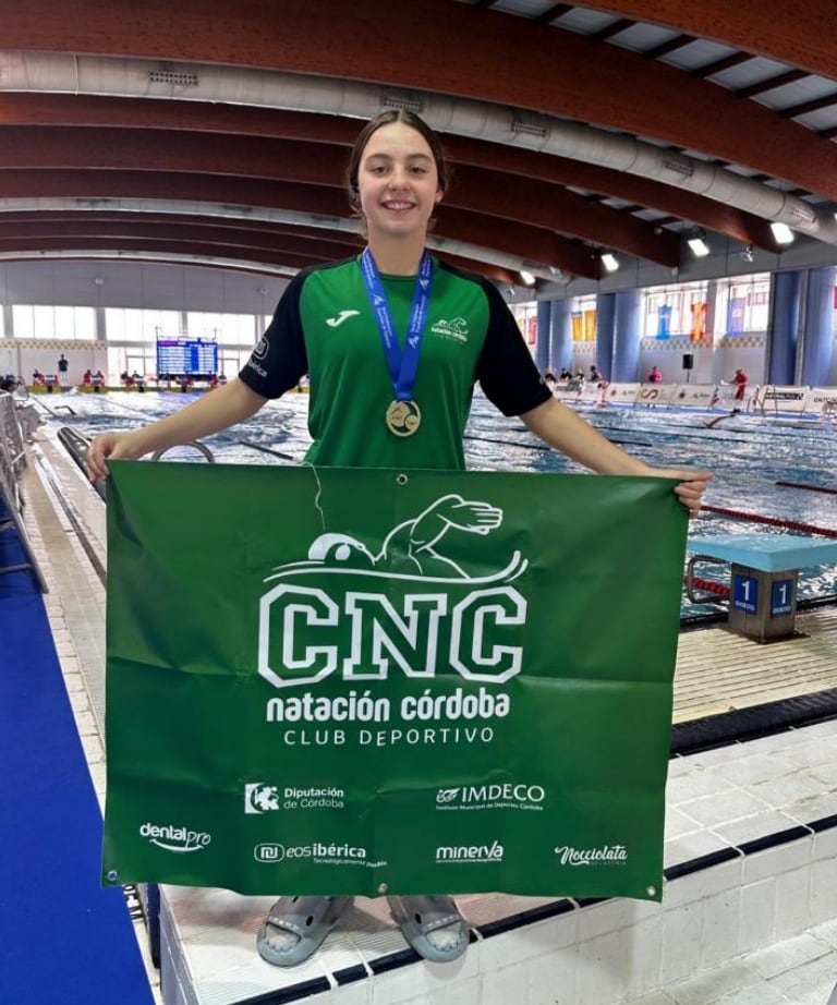 Helena Castillo campeona de España infantil.