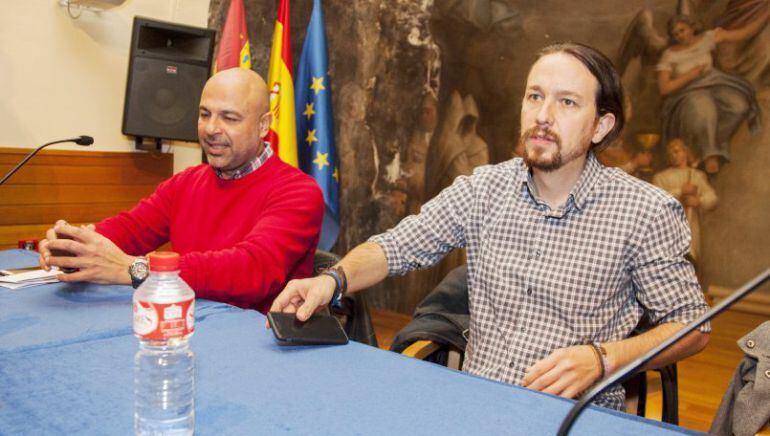 García Molina e Iglesias, en el acto del pasado viernes en en Toledo