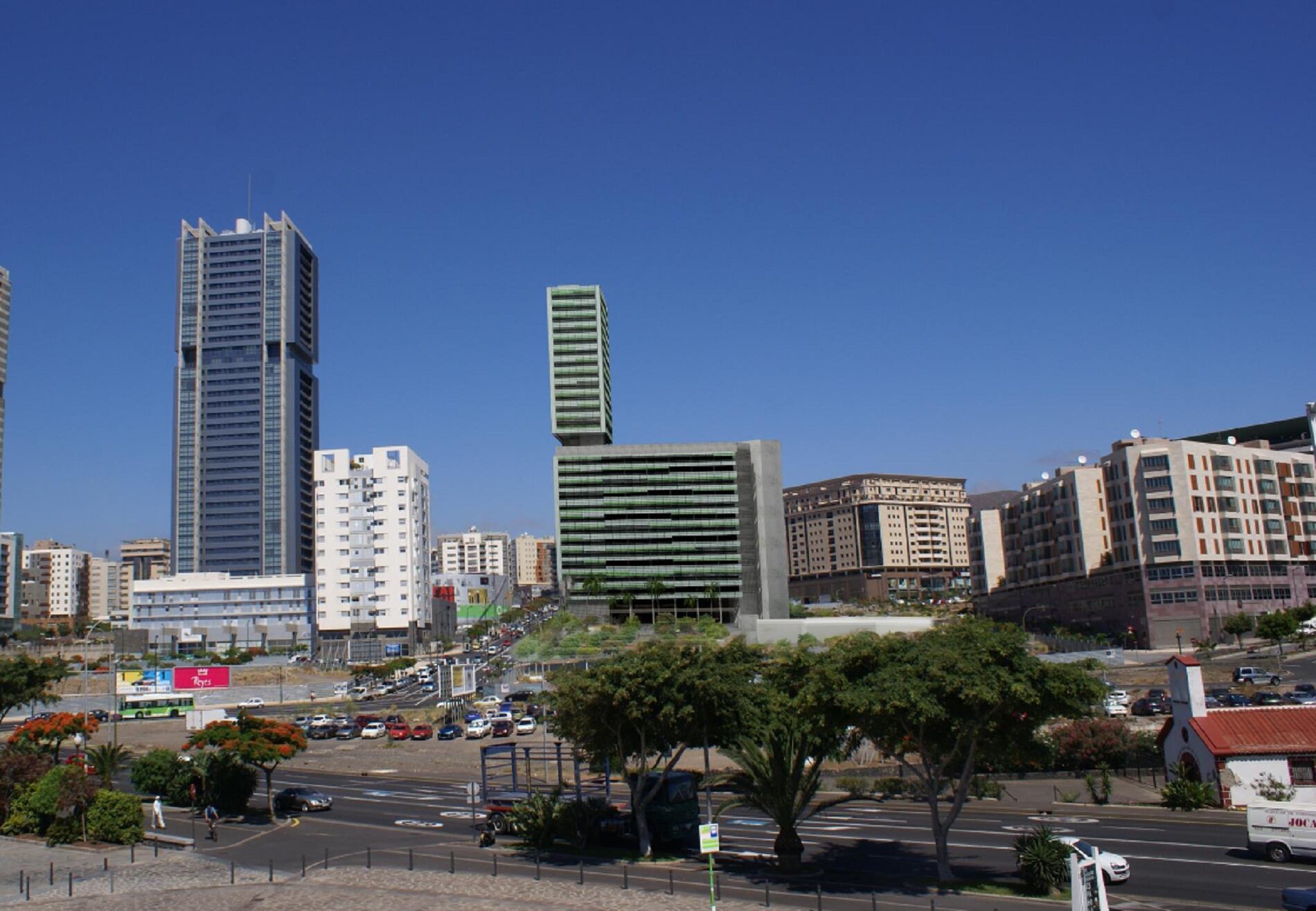 Proyecto de la futura Ciudad de la Justicia en Santa Cruz de Tenerife