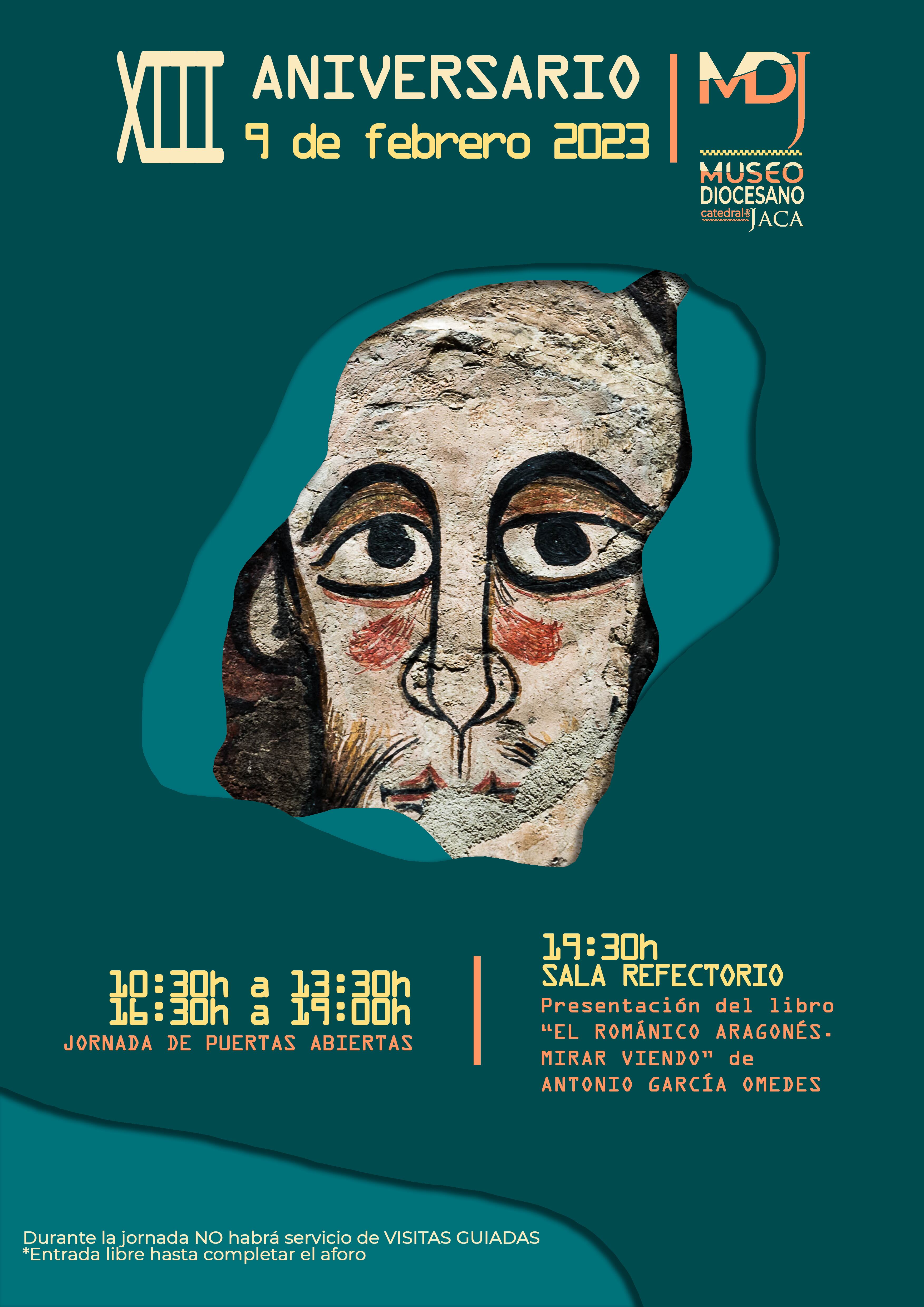 Cartel de celebración del aniversario