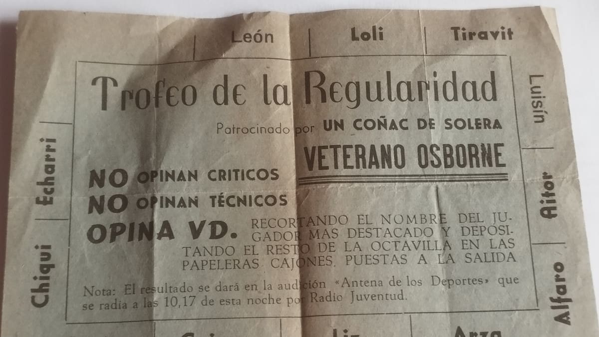 El Almería ya tuvo ‘redes sociales’ en los 60