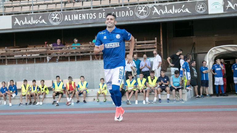 Juan Gómez, jugador del Xerez DFC 