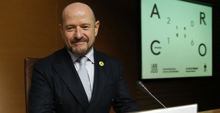 El director d'ARCO, Carlos Urroz